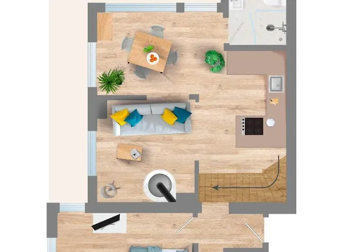 아파트 Neschtl 람자우 임 질러탈